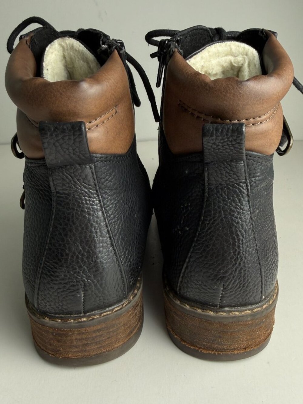 Rieker Womens Trapery Boots 92231-00 Size EU 38 US 7.5 Utility Gorpcore - Picture 7 of 11